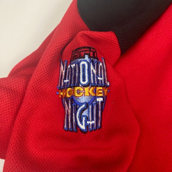 Vintage ESPN Disney Hockey Jersey Mens Adult Large - Picture 5 of 9